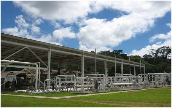 Planta de Procesamiento de Gas Natural de Curimaná- Tuberías del área de procesos